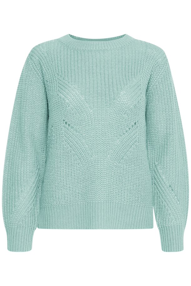 b.young Knitted pullover Angel Blue – Shop Angel Blue Knitted pullover ...