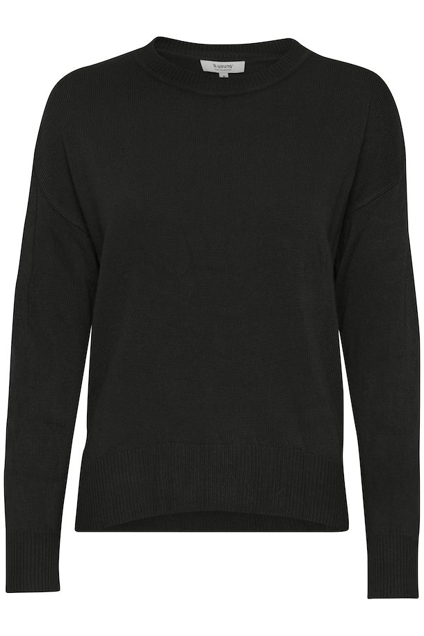 Black Knitted pullover from b.young – Buy Black Knitted pullover from ...