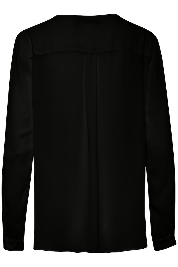 b.young Long sleeved shirt Black – Shop Black Long sleeved shirt from ...