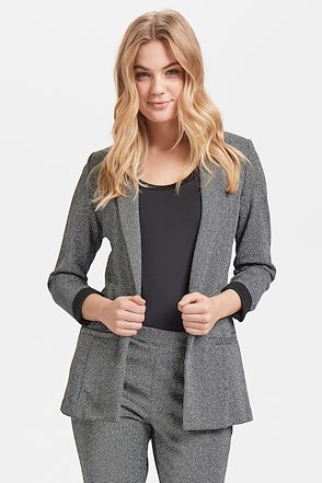 Black w. silver