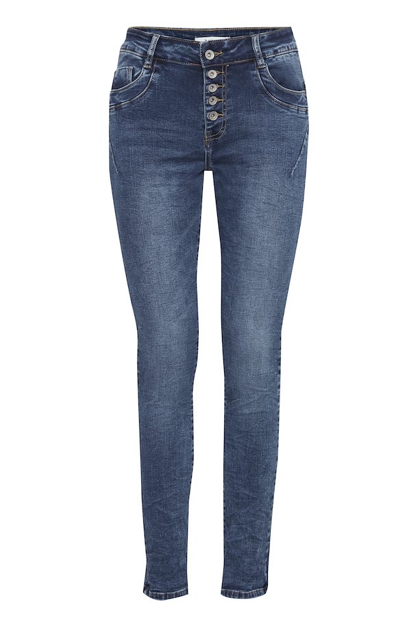 BxKaily Jeans - Regular fit Blue – Køb Blue BxKaily Jeans Regular fit fra 34-