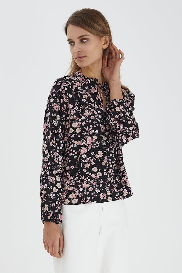 b.young Blouse with long sleeve Chateau Rose Mix – Shop Chateau Rose ...