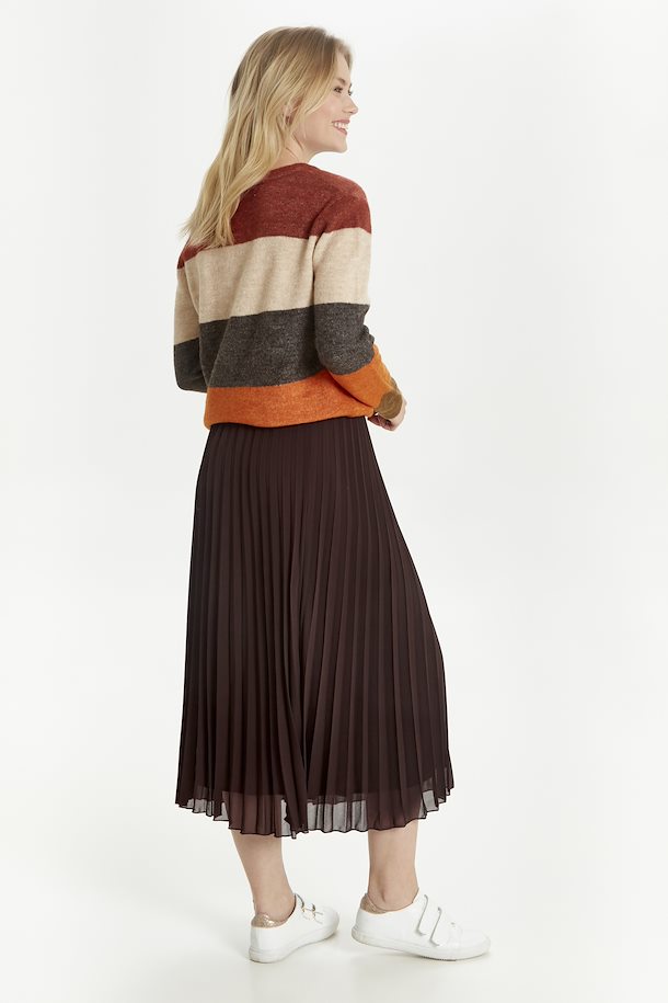 b.young BYFoya Skirt Chocolate Brown – Shop Chocolate Brown BYFoya ...