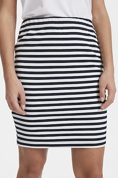 Cornflower Blue Big Stripe Mel