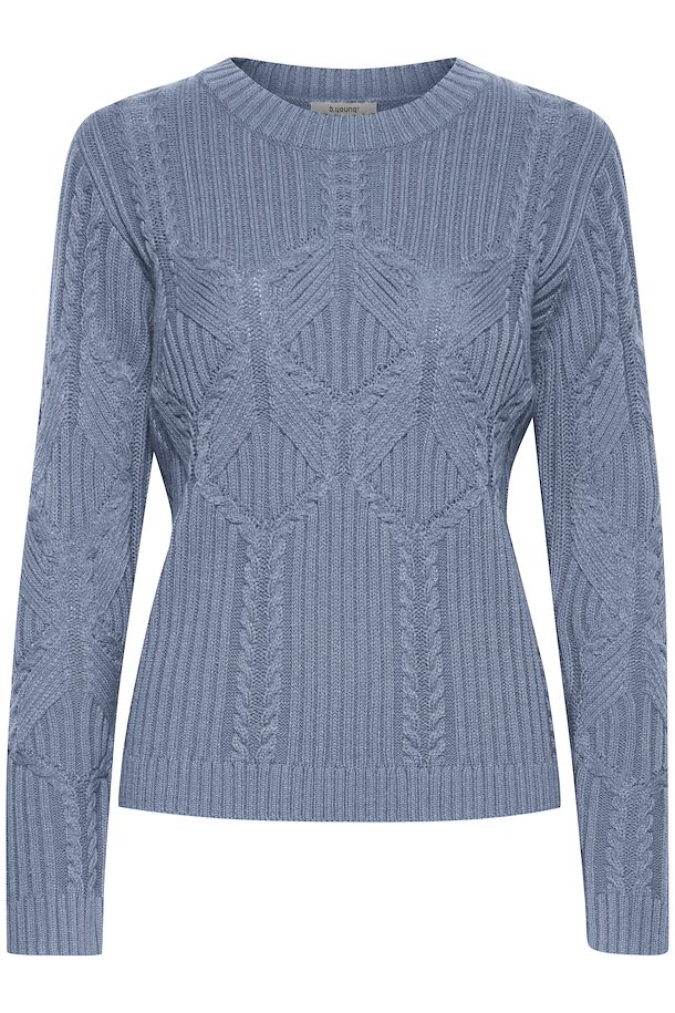 b.young Knitted pullover Country Blue – Shop Country Blue Knitted ...