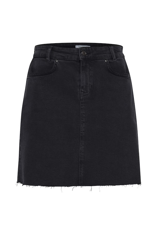 b.young Skirt Dark Grey Denim – Shop Dark Grey Denim Skirt from size 34 ...