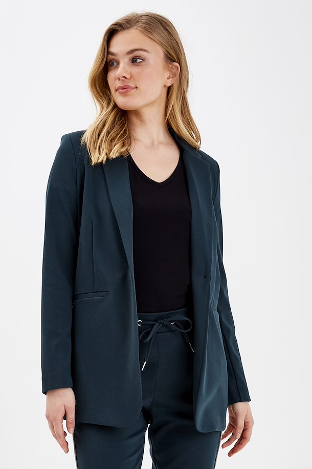 b.young BYRizetta blazer Deep Teal – Shop Deep Teal BYRizetta blazer ...