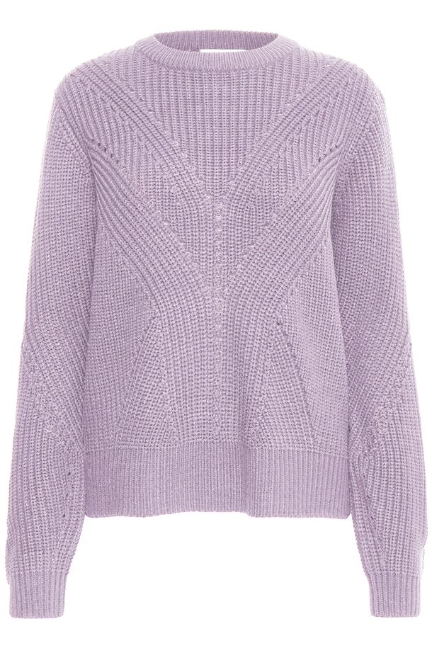b.young Knitted pullover Lilac Breeze – Shop Lilac Breeze Knitted ...