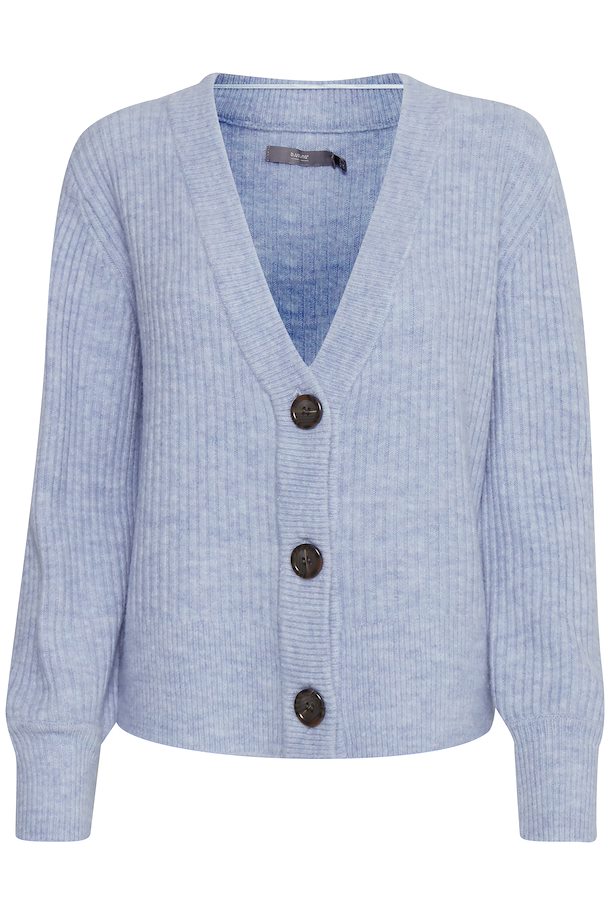 b.young Knitted cardigan MEL. Sky Blue – Shop MEL. Sky Blue Knitted ...