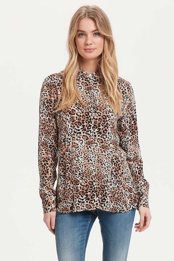 Moonlight Leopard Combi 1 Long sleeved shirt from b.young â Buy Moonlight Leopard Combi 1 Long sleeved shirt from size 34-46 here