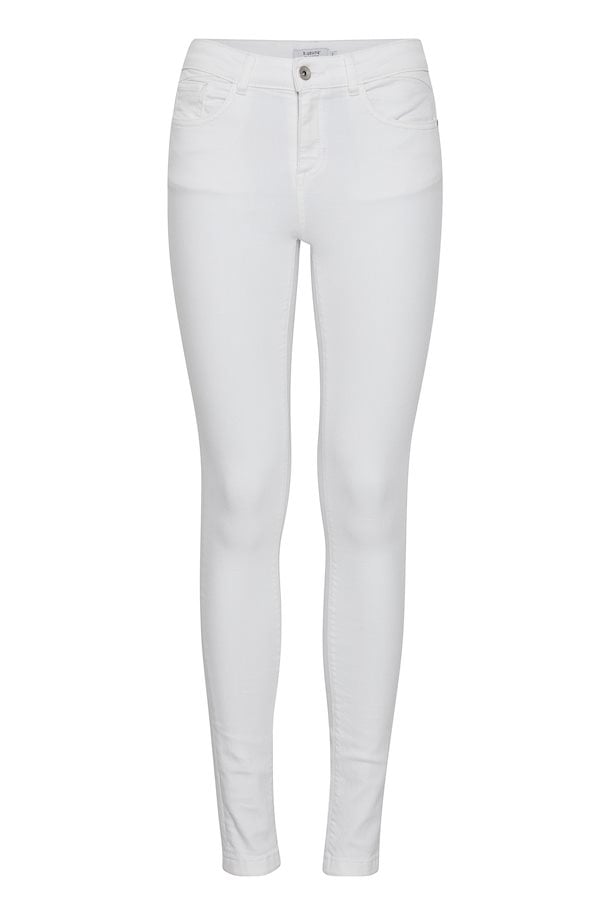 b.young BYLola BYLuni Jeans Optical White – Shop Optical White BYLola ...