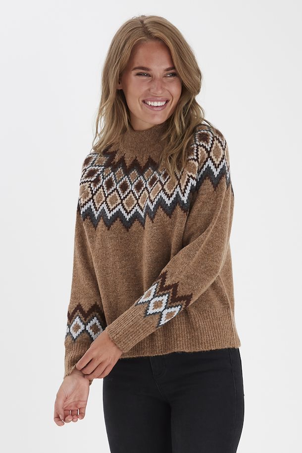 b.young Knitted pullover Thrush Mix – Shop Thrush Mix Knitted pullover ...