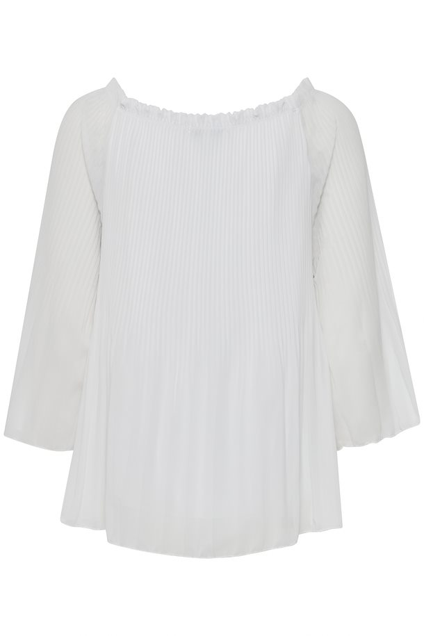 b.young Blouse with long sleeve WHITE NO 1 – Shop WHITE NO 1 Blouse ...